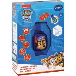 VTech Pat Patrouille - La Montre-Jeu Interactive De Chase- Montres Pour Enfants