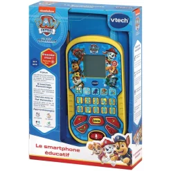 VTech Pat Patrouille - Le Smartphone Educatif- Pat'Patrouille, Peppa Pig, Bluey
