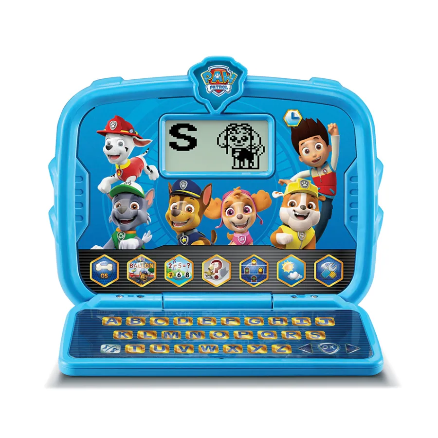 VTech Pat Patrouille - Mon Ordi Tablette Educatif- Pat'Patrouille, Peppa Pig, Bluey
