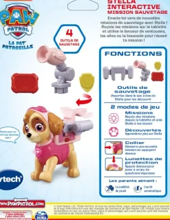 VTech Pat Patrouille - Stella Interactive : Mission Sauvetage- Pat'Patrouille, Peppa Pig, Bluey