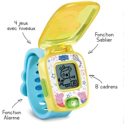 VTech Peppa Pig - La Montre Jeu Interactive De Peppa- Montres Pour Enfants