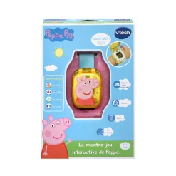 VTech Peppa Pig - La Montre Jeu Interactive De Peppa- Montres Pour Enfants