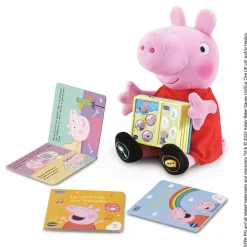 VTech Peppa Pig - Les Petites Histoires De Peppa- Peluches Et Compagnons Interactifs