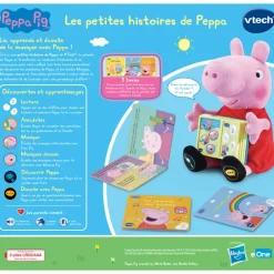 VTech Peppa Pig - Les Petites Histoires De Peppa- Peluches Et Compagnons Interactifs