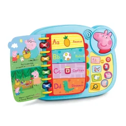 VTech Peppa Pig - Mon Livre-Jeu Educatif- Pat'Patrouille, Peppa Pig, Bluey