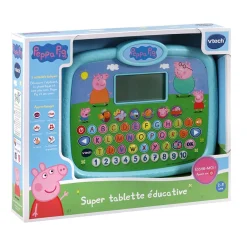 VTech Peppa Pig - Super Tablette Educative- Pat'Patrouille, Peppa Pig, Bluey