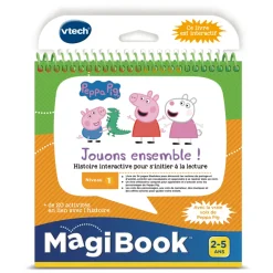 Magibook Peppa Pig, Jouons Ensemble !- Jeux Pour Apprendre À Lire, Compter, Écrire