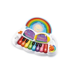 VTech Baby Piano Arc En Ciel Lumi Magique - Piano Pour Bébé- Instruments De Musique