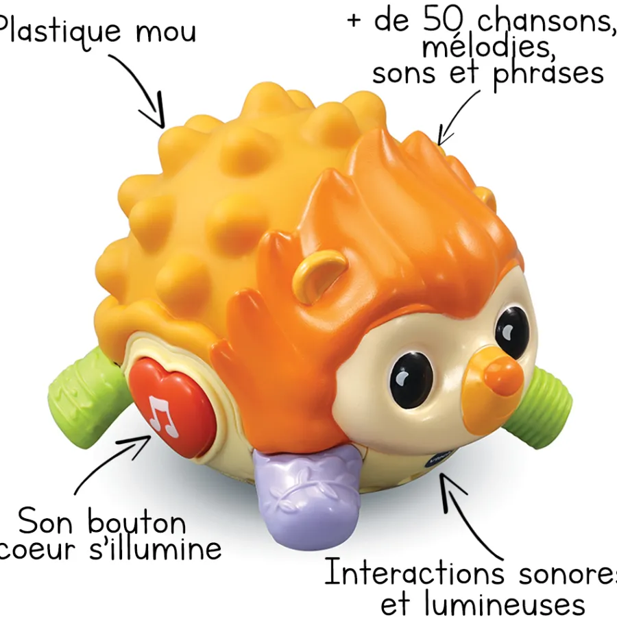 VTech Baby Picoton, Mon Lumi Herisson - Jouet D'éveil- Hochets Et Petits Jouets