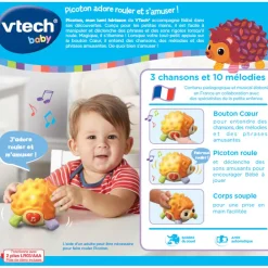 VTech Baby Picoton, Mon Lumi Herisson - Jouet D'éveil- Hochets Et Petits Jouets