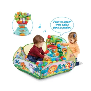 VTech Baby Piscine A Balles Interactive Des P'Tits Loulous- Balles, Toupies Et Cubes