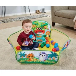 VTech Baby Piscine A Balles Interactive Des P'Tits Loulous- Balles, Toupies Et Cubes