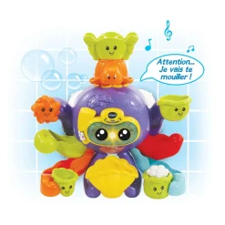 VTech Baby Polo, Mon Poulpe Rigolo- Jouet De Bain