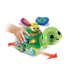 VTech Baby Pousse-Pousse Tortue- Véhicules Et Jouets Roulants