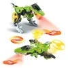 Switch & Go Dinos Pulsor, Le Super Therizinosaure - Fire - Véhicules Interactifs- Voitures Dinos