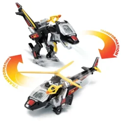 Switch & Go Dinos Rotor, Le Mega Velociraptor- Voitures Dinos