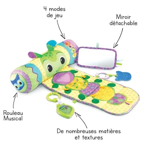 VTech Baby Rouleau D'éveil Musical 3 En 1 - Baby Loulous- Tapis D'éveil Et Arches