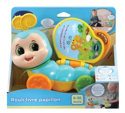 VTech Baby Rouli Livre Papillon - Baby Loulous- Animaux Interactifs