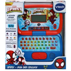 VTech Spidey - Mon Ordi Educatif- Pat'Patrouille, Peppa Pig, Bluey