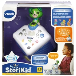 VTech Storikid, Ma Boite A Histoires Interactive - Vert- Conteurs D'Histoires