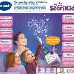 VTech Storikid, Mon Conteur D'Histoires Interactif - Rose- Conteurs D'Histoires