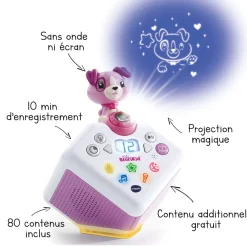 VTech Storikid, Mon Conteur D'Histoires Interactif - Rose- Conteurs D'Histoires