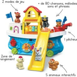 Tut Tut Animo Super Bateau Toboggan- Animaux Et Leurs Univers