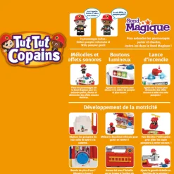 Tut Tut Copains Super Camion Caserne De Pompiers - - Personnages Et Univers Interactifs