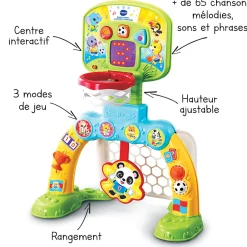 VTech Baby Super Centre Multisport Interactif- Tables D'activités