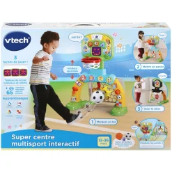 VTech Baby Super Centre Multisport Interactif- Tables D'activités