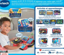 VTech Super Console Turbo Pilote- Ordinateurs, Tablettes Et Consoles