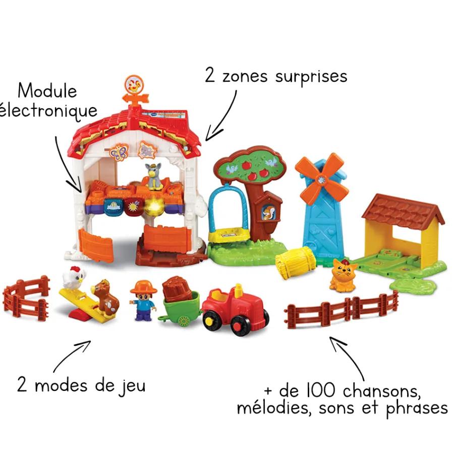 Tut Tut Animo Super Ferme Interactive Des Animaux - - Animaux Et Leurs Univers