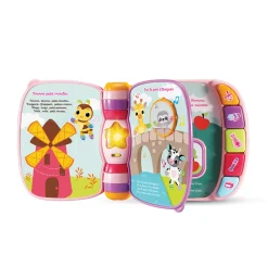 VTech Baby Super Livre Enchante Des Baby Loulous Rose- Livres Pour Bébé