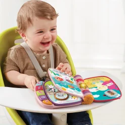 VTech Baby Super Livre Enchante Des Baby Loulous Rose- Livres Pour Bébé