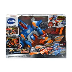 Switch & Go Dinos Super Spino-Dactyl 2 En 1 +- Voitures Dinos