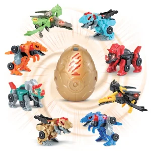 Switch & Go Dinos Surprise - 8 Modeles A Collectionner- Voitures Dinos