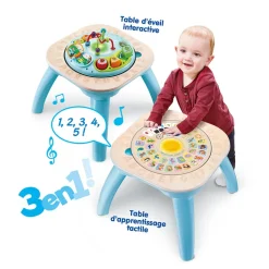 VTech Baby Table D'activités Evolutive Nature- Tables D'activités