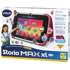 Storio Tablette Educative Max Xl 2.0 Rose- Tablettes Enfant