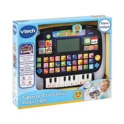 VTech Tablette P'Tit Genius Magic Light - Tablette Pour Enfant- Ordinateurs, Tablettes Et Consoles