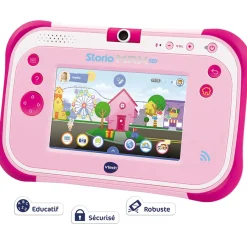 Storio Tablette Max 2.0 5' Rose - Tablette Enfant Multimedia- Tablettes Enfant