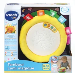 VTech Baby Tambour Lumi Magique - Jouet Musical- Instruments De Musique