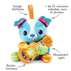 VTech Baby Tango, P'Tit Chien Musicien- Peluches Et Doudous