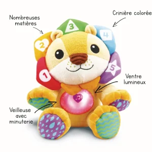 VTech Baby Tiago, Lionceau Des Decouvertes - Peluche Interactive- Peluches Et Doudous