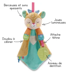 VTech Baby Tifan, Mon Doudou Berceuses - Baby Loulous- Peluches Et Doudous