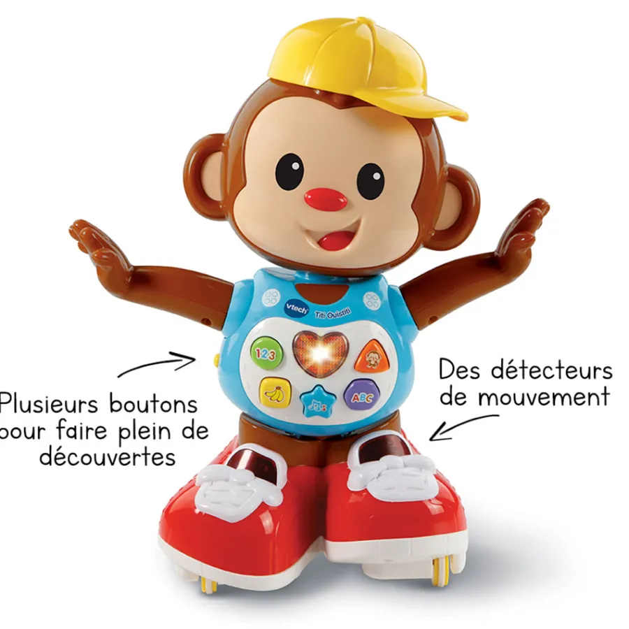 VTech Baby Titi Ouistiti- Animaux Interactifs