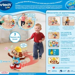 VTech Baby Titi Ouistiti- Animaux Interactifs
