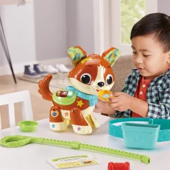 VTech Baby Titou, Mon Toutou Balade Magique- Animaux Interactifs