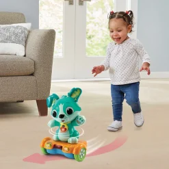 VTech Baby Titou, Mon Toutou Hoverboard - P'Tits Loulous- Animaux Interactifs