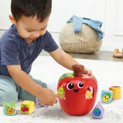 VTech Tourni Pomme Des Formes- Jouets À Empiler, À Encastrer