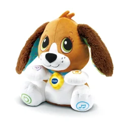 VTech Baby Toutou Parle Avec Moi - Chien Peluche Interactif- Animaux Interactifs